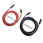 Lablt 25FT 12AWG Solar Panel Extension Cable Wire Connector Pair Black + Red New. Price: $22.97.