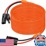 Xrds -rf Solar Extension Cable 100FT 14AWG Tinned Copper Panel Connectors New. Price: $120.22.