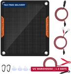 Oymsae 12V Solar Battery Charger 5W Waterproof Maintainer,portabl New. Price: $32.48.