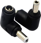 Zdycgtime 5.5X2.5MM 90 Degree Angle To DC5.5X2.1MM Female Adapter Volt New. Price: $10.91.