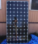 Lot Of 6: 210W-230W Sunpower Spr Wht & Blk Used Solar Modules + Delivery Sf Bay. Price: $654.00.