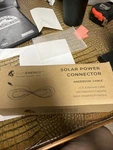 Lion Energy, Solor Power Connector Anderson Cable, 25A, Ft #50170031 New. Price: $19.95.