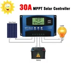 Mppt 12V-24V 30A Dual Usb Solar Panel Regulator Charge Controller Auto Focus, New. Price: $26.85.