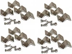 Windynation (4 Sets) Solar Panel Z Bracket Mounting Rv Boat Silver New. Price: $35.18.