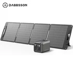 Dabbsson Portable Power Station 298WH 300W LIFEPO4 W/ Folding Solar Panel 120W New. Price: $448.00.