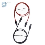 12AWG Pair 5FT (1.524M) Black + Red Solar Panel Extension Cable Wire Connector New. Price: $11.24.