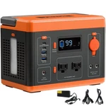 Vevor Portable Power Station Solar Generator 296WH 300W Backup Lithium Battery New. Price: $232.55.