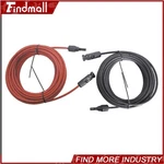 Findmall 1PAIR 10AWG Black + Red 30FT Solar Panel Extension Cable Wire Connector New. Price: $30.09.