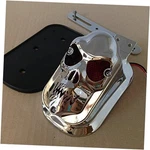 Xkmt-chromed Heavy Metal Aluminum Red Skull Brake Tail Light Signal Compatible New. Price: $44.05.