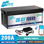 36V 100AH LIFEPO4 Lithium Battery 200A Bms For Solar Off-grid Trolling Motor Rv New. Price: $599.99.