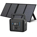 Powkey Solar Generator With Panel, 120WH/200W Portable Power Station Wit... New. Price: $162.35.