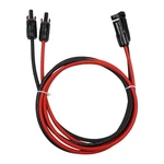 Pair 5FT 10AWG Black + Red Solar Panel Extension Cable Wire Connector New. Price: $17.94.