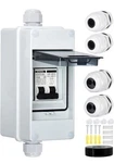 Dihool Solar Panel Disconnect Switch With IP65 Din Box, 30 Amp Dual Pole 12V-... New. Price: $26.60.