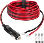 Cuzec Heavy-duty 15A Male Plug Cigarette Lighter Adapter Power Supply Cord With New. Price: $18.95.