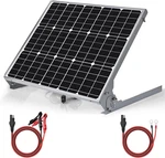 50W 12V Solar Battery Charger With Mppt, Waterproof Panel & Mount Bracket New. Price: $216.99.