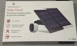 Wasserstein Solar Panel For Arlo Essential White Black New. Price: $12.99.