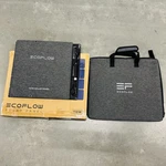 Ecoflow 110W EFSOLAR110N Portable Panel Foldable For Camping W/ Carry Case Open. Price: $112.50.