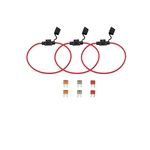 Automotive Car Truck In-line 16 Gauge Fuse Holder For Mini Blade Type 3 ... New. Price: $14.44.