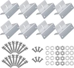 Bougerv 8 Units Solar Panel Mounting Z Bracket, Supporting For Rv, Roof, Boat, New. Price: $42.93.