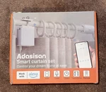 Adasisan Smart Curtain Opener Solar Powered Remote App Controlled. Price: $58.88.