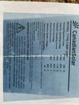 Solar Panels 20 Used. Price: $1000.00.