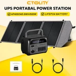 600W Peak 500W Rate Power Station LIFEPO4 Battery For CAMPING,100W Solar Panel New. Price: $159.00.