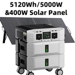 Iee 5120WH Power Station 5000W LIFEPO4 Solar Generator For Home Backup Outdoor New. Price: $2517.49.