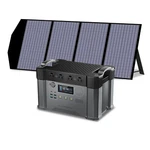 Allpowers 2400W Solar Portable Station Generator Panel 140W New. Price: $802.45.