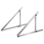 41 In. Adjustable Solar Panel Mounting Brackets, 0-90 Tilt, Lightweight Aluminu New. Price: $44.99.