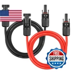 Solar Panel Extension Cable - 10AWG 15FT Wire Cord Gauge Pv With New. Price: $51.27.