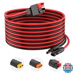 Solar To Anderson Charge Extension Cable 12AWG 30FT New. Price: $63.99.