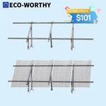 Eco-worthy Adjustable Solar Mounting Brackets Kit System For 4PCS Panels New. Price: $125.99.