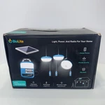 Biolite Solarhome 620 Portable Off-grid Panel Kit With Led Lights & Radio New. Price: $144.00.