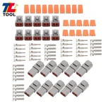 With 20 Pairs 16-12 Awg Solid Contacts 10 Sets Pin Dtp Connector Kit 25 Amp New. Price: $45.34.