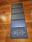 Bigblue 28W Portable Foldable Monocrystalline Solar Charger Usb Used. Price: $52.00.