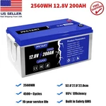 Pfctart 200AH LIFEPO4 Deep Cycle Lithium Battery 12V For Solar System Rv Camping New. Price: $489.98.