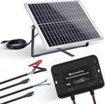 Eco-worthy 25W 12V Solar Panel Kit Battery Trickle Charger Fast Ship New. Price: $58.54.