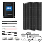 Acopower 12V/24V 200W Mono Solar Rv Kits, 30A Mppt Charge Controller (2X100W New. Price: $398.65.