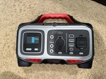 Rockpals PS300 Portable Power Station And Solar Generator With 100W Panels Open. Price: $400.00.