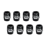 For 3/8" Hose 8PCS AN6 Finisher Clamps Professional Grade Black Quality New. Price: $14.87.