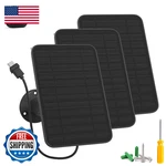 Fohoa 5W Solar Panel For Blink Camera Outdoor Charger Compatible New. Price: $116.36.