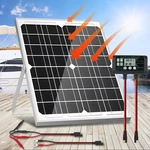 12V Solar Trickle Charger 30W Panel W/controller Car Rv Battery Maintainer New. Price: $40.99.