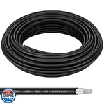 Shirbly Solar Panel - 50FT Black Tinned Copper Wire, 8AWG (10MM ) Pv New. Price: $67.49.
