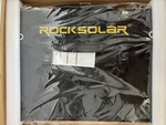 Rocksolar Watt 18V Foldable Charger RSSP100 Power Station Panel Kit New. Price: $169.00.