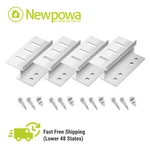 Newpowa Solar Panel Universal Flat Mount Z Large Bracket Kit Roof Wall SET-4. Price: $12.73.