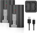 2-PACK 6040MAH Replacement Battery With Charger Station For Ring-doorbell Camera New. Price: $45.95.