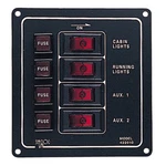 Sea-dog Aluminum Electrical Switch Panel Boat Marine Vertical 4 New. Price: $53.97.
