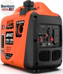 1600W Super Quiet Inverter Generator, Ultra Lightweight Gas Powered Portable New. Price: $457.57.