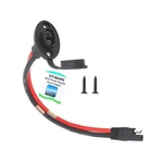 Sae Connector 1FT 8AWG - Copper Waterproof Flush Mount For Solar/gen/battery New. Price: $15.16.
