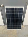 Coleman 100W Watt Solar Panel 12V Volt Poly Off Grid Battery Charge Rv Boat Open. Price: $124.99.